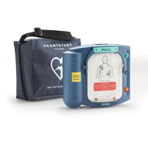 HeartStart OnSite/Home AED Trainer with the naylon carry case                                                                                                                