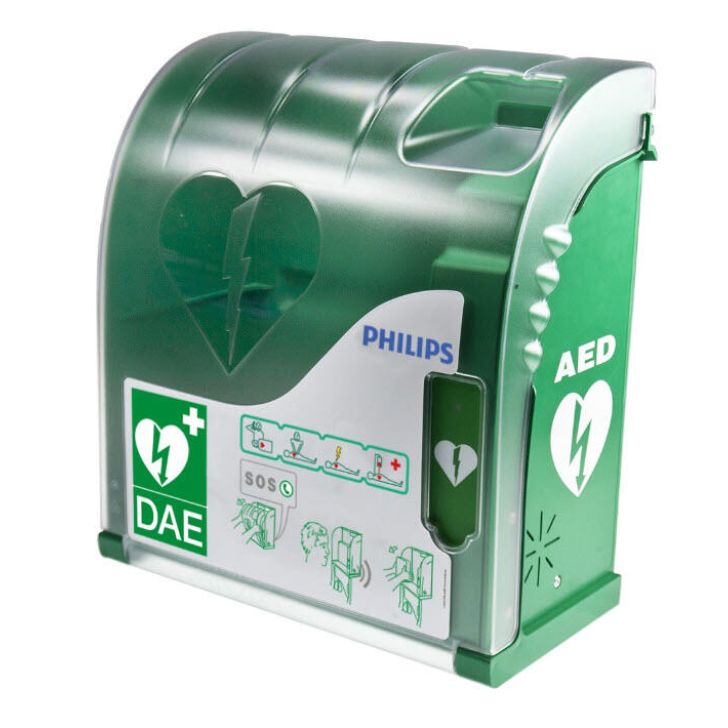 Armoire extérieure Aivia 200 avec Philips sticker