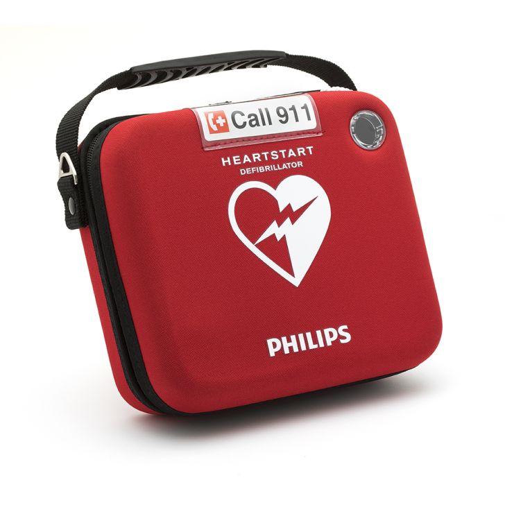 Slim carry case for HeartStart OnSite or Home