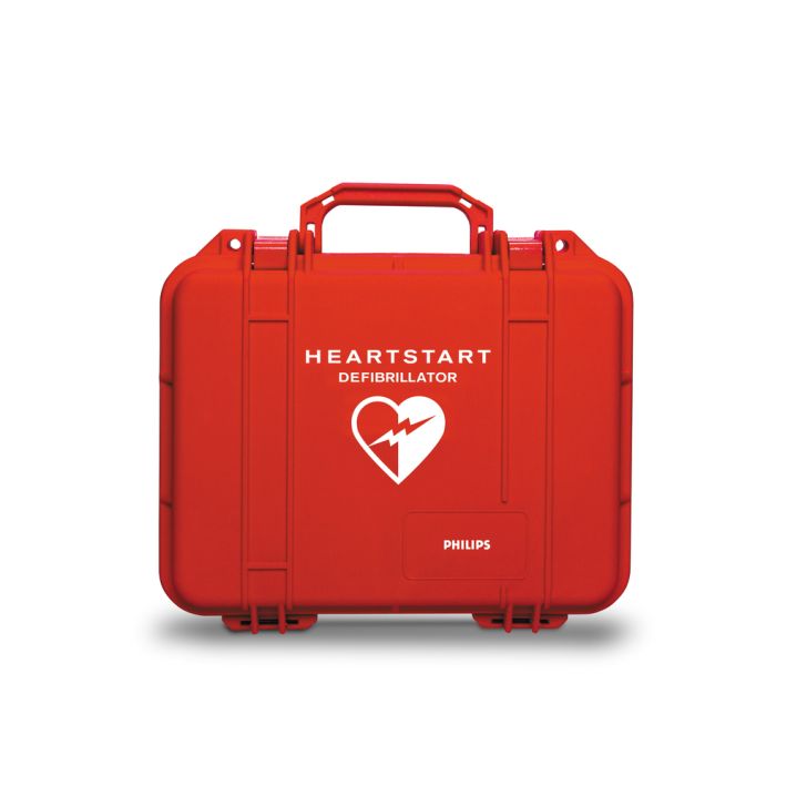 Plastic waterproof shell case for HeartStart AEDs